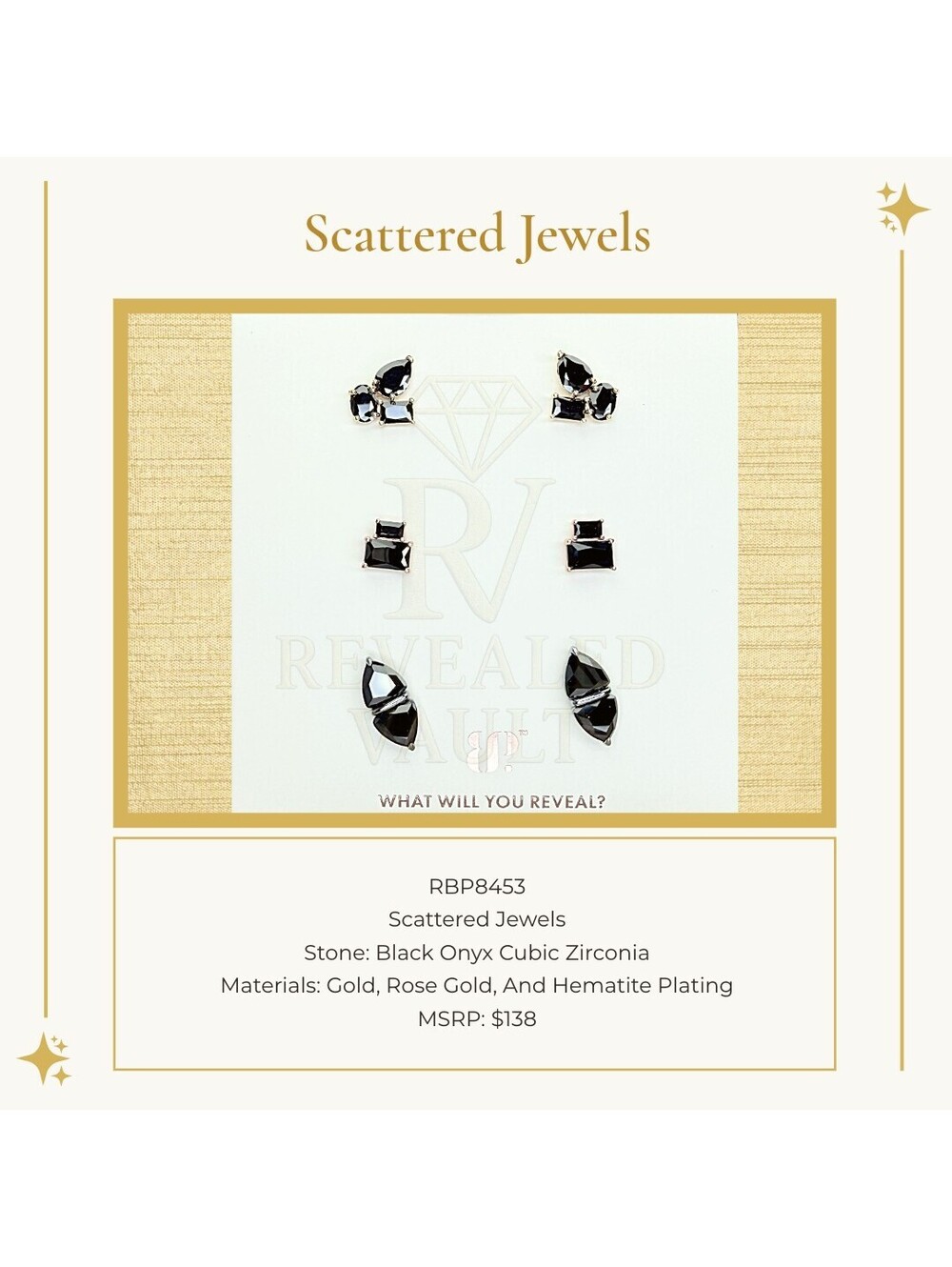Scattered Jewels - Simply Studs